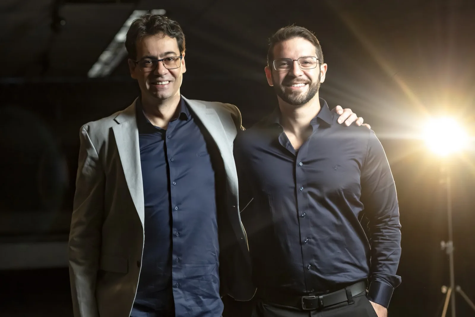 Anthony Nichols e André Cia, sócios de agência e instrutores da imersão