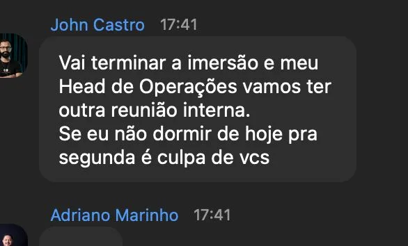 Depoimento real de aluno da imersão