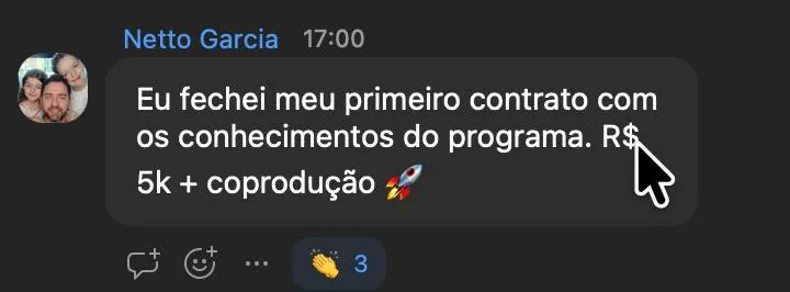 Depoimento real de aluno da imersão