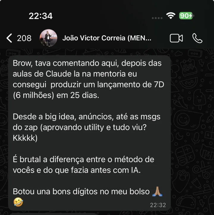 Depoimento real de aluno da imersão